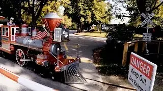 St. Louis Train - Zooline Railroad Complete Ride 4K