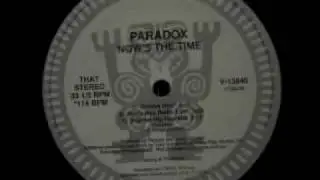 Paradox - Now's The Time (Groove Uno)