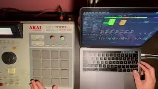 Quick 90s House Groove feat. MPC2000XL + JV1080 plugin + Ableton Live