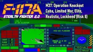 Stealth Pilot Career 37: Operation Knockout | F-117A Stealth Fighter 2.0 | Retro