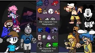 FNF Mods | Fnf character test playground 3 & 4 but more characters | kbhgames.com | FNF Online