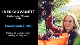 Ines Giovanett of Castelfeder Winery in Alto Adige, Italy