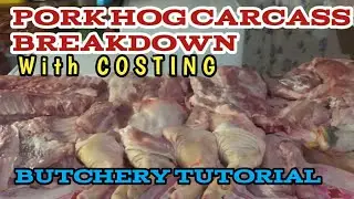 Paano maghiwa ng Baboy na may kasamang Costing