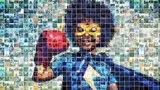 Mosaic Photo Reveal after effect teamplate.