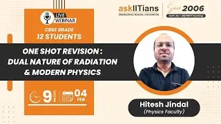 One Shot Revision: Dual Nature of Radiation & Modern Physics – Quick & Easy Explanation 