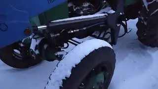 Трактор т 40 резина на перед .