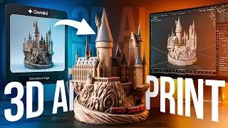 Print-ready 3D figure using only AI (bad idea?)