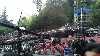 At the scream awards.