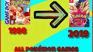 All Pokémon games from 1998-2019