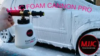 MJJC foam cannon pro ( best snow foam cannon )