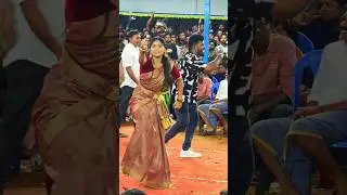 Tamil Actress Priya Madhu Semma Kuthu Dance In Kulasai Dasara 2024 