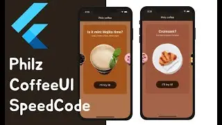 Philz Coffee UI Speed Code : Flutter