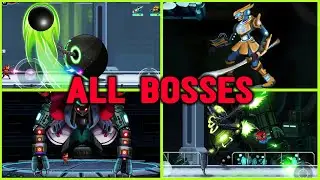 Alpha Guns 2 - All Bosses Of Mission (5-1 To 5-5)