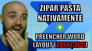 COMO ZIPAR PASTAS E CRIAR ARQUIVO ZIP NO POWER AUTOMATE E COMO EDITAR UM ARQUIVO WORD LAYOUT DE FORM