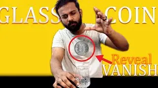 Coin Glass Vanish Trick Revealed | Magic Tutorial | Malayalam | Visual Magix