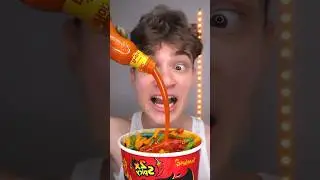 Extreme Giant Spicy Ramen Mix!? 🥵