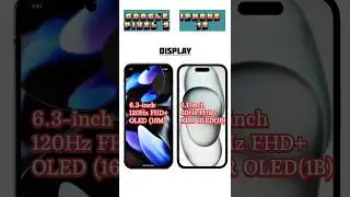 IPHONE 15 VS GOOGLE PIXEL 9