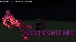 JoJo Stand Showcase MCPE/MCBE-King Crimson Requiem
