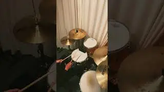 I use anything as a mute. #drums #drummer