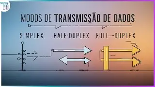 Modos de transmissão de dados: Simplex, Half-Duplex e Full-Duplex
