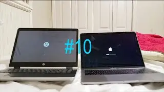 Macbook Pro vs. HP Pavilion x360 Boot Race - Surviving COVID-19 #10