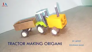 Tractor Making (Travis the Turquise Tractor in Bob the Builder) by Bhushan Mane