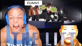 THE LIFT FUNNY MOMENTS (ROBLOX)