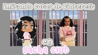 {😳};;🌻Imitando fotos de Pinterest en Gacha Club | purpurita | original🌻