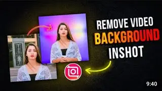 How to Change Video Background in InShot App in 2023 | How to remove green Screen inshot App 2023