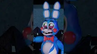 Bonnie the Bunny meets Toy Bonnie [FNAF/Blender] #shorts #fnaf #bonnie #toybonnie #memes #fnafmeme