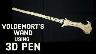 |3D Pen| Voldemort's wand using 3D Pen