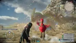 Final Fantasy XV - Defeating Adamantoise as quickly as possible