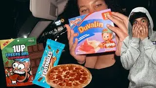 SNEAKING SNACKS IN THE MOVIE THEATER!!