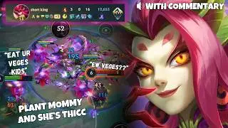 ZYRA SUPPORT WITH TANK RUNES CUS Y NOT🌷 | Wild Rift Zyra Gameplay (Build & Runes)