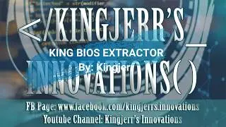 KING BIOS EXTRACTOR
