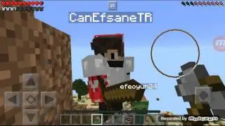MİNECRAFT PE HUNGER GAMES   #2      CAN GAMING İLE...