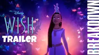 Disney's Wish (2023) Animated Movie Trailer BREAKDOWN