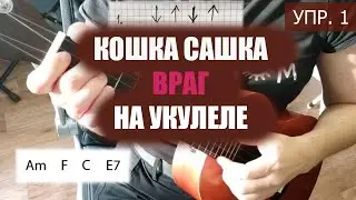 ВРАГ (Кошка Сашка) – разбор на укулеле