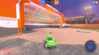 Rocket League - Rolling Shot On Goal - Gameplay