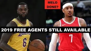 10 Best 2019 NBA Free Agents Still Available
