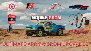 The Ultimate ARRMA GROM Upgrades... Furitek Scorpion Brushless motor & more