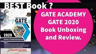 GATE ACADEMY Book Unboxing and Review | Electronics and Communication | Gate 2020