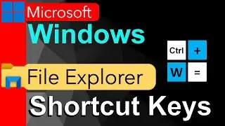 Microsoft Windows File Explorer Shortcut Keys, microsoft, @TechnoXpress