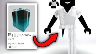 GET THIS *NEW* ROBLOX GIFT NOW!..🫢😱 (FAKE KORBLOX!)