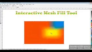 Interactive Mesh Fill Tool || Corel Draw || Graphic Designing || Color Mixing ||