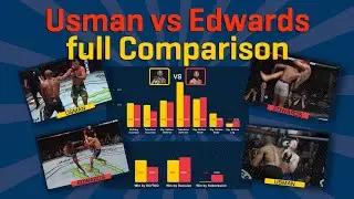 Usman vs Edwards - The Complete Statistical Comparison