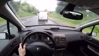 Peugeot 307 2.0 HDi (2002) - POV Drive