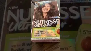 GARNIER NUTRISSE 4.15 ШОКОЛАДНАЯ БРЮНЕТКА 🍫☕️🍩
