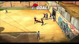 Gol de Letra de Renato Augusto | Fluminense x Cruzeiro | FIFA 14 modo Street 14 de Wii | Brasileirão
