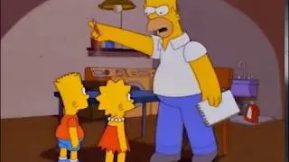 Los Simpson - Homer - Subid a vuestras habitaciones y daos unos azotes!